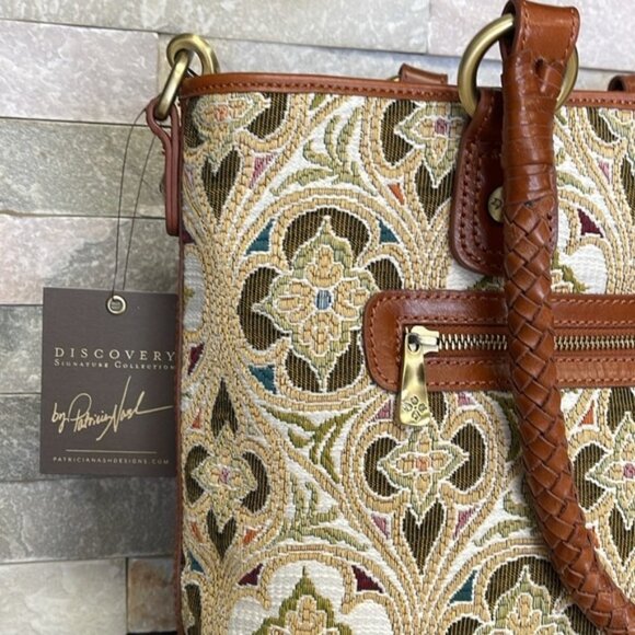 Patricia Nash Discovery Collection Lesina Women's Tote - Picture 11 of 12